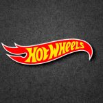 Hot Wheels logo dark background