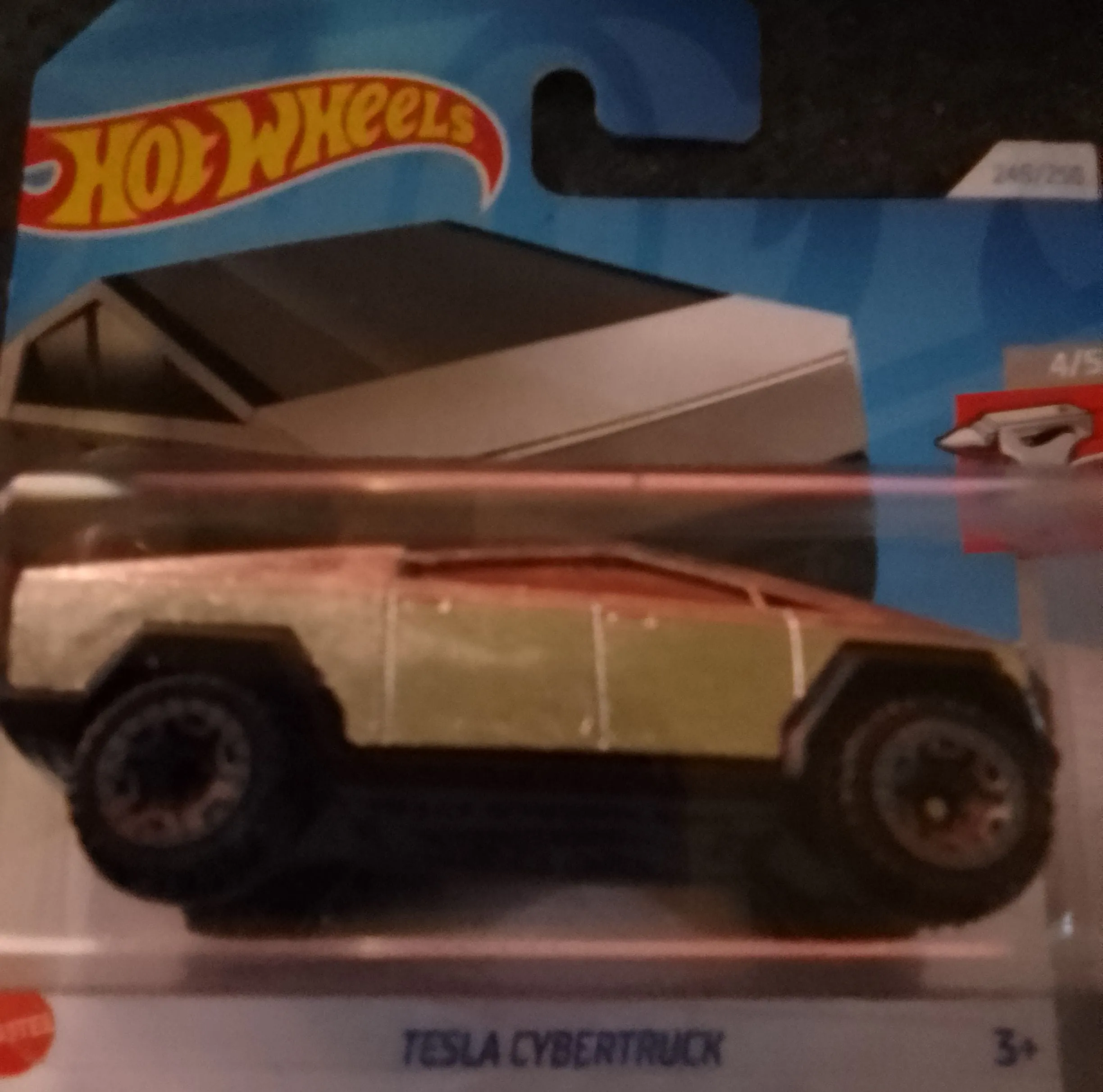 Hot Wheels Tesla Cybertruck 1:64 Die-Cast Collectible 1 Hot Wheels Tesla Cyber Truck