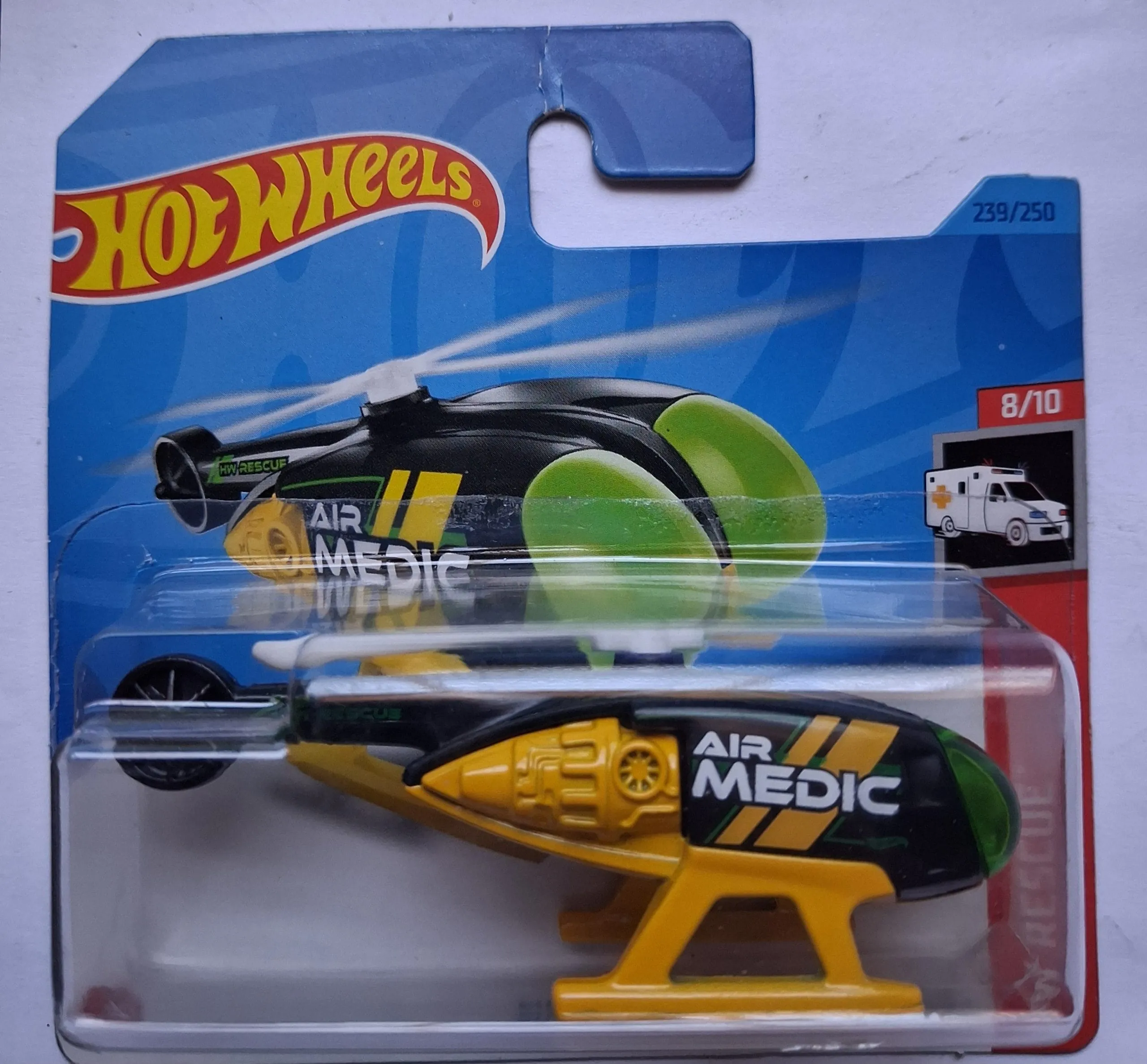 Hot Wheels Skyfire Air Medic Helicopter 1 091 Hot WHeel Skyfire