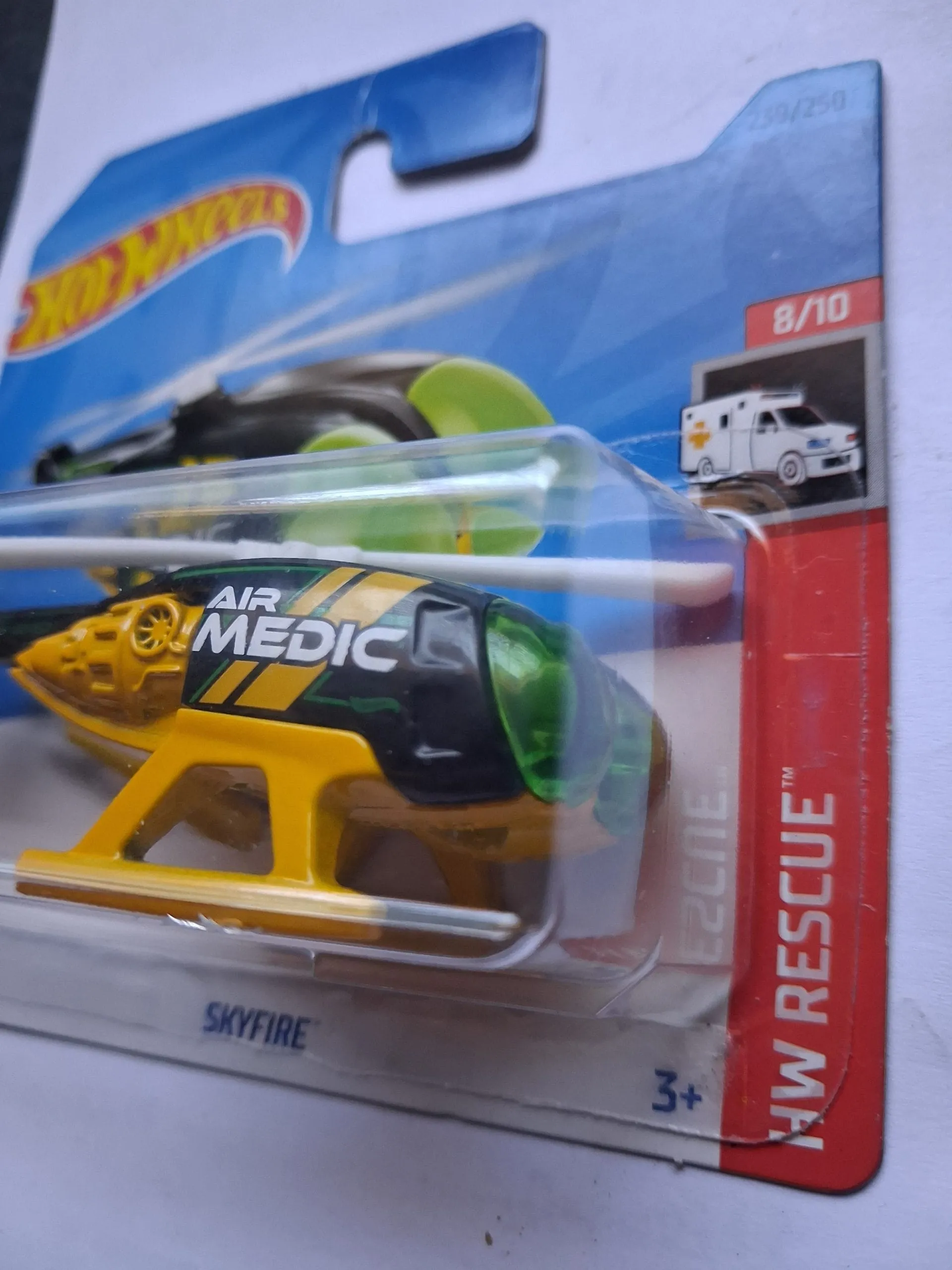 Hot Wheels Skyfire Air Medic Helicopter 2 Hot WHeel Skyfire