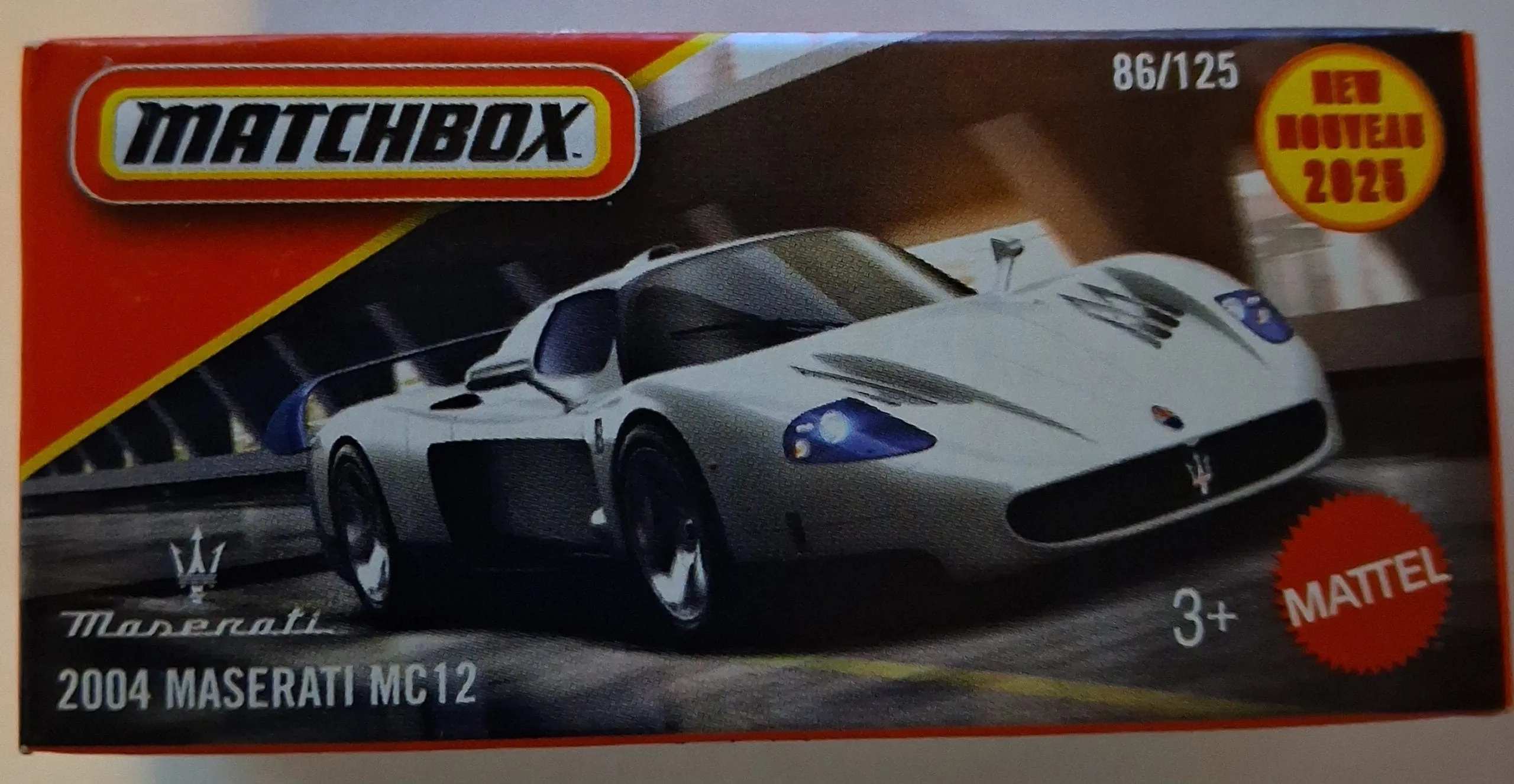 Matchbox 2004 Maserati MC12 White 1 103 Matchbox Maseraati MC 12