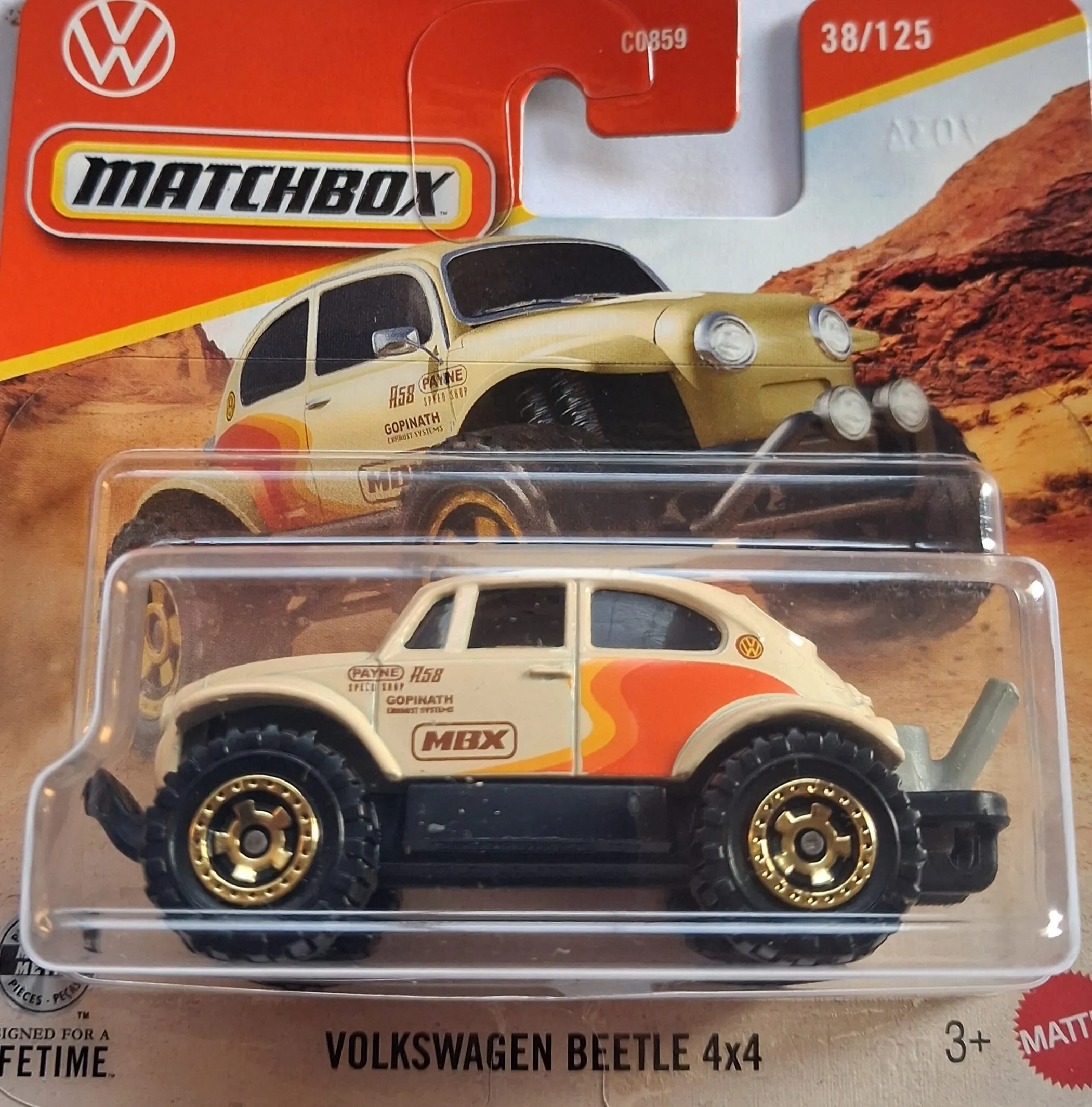 Matchbox Volkswagen Beetle 4x4 1 107 Volkswagen Beetle 4x4 1