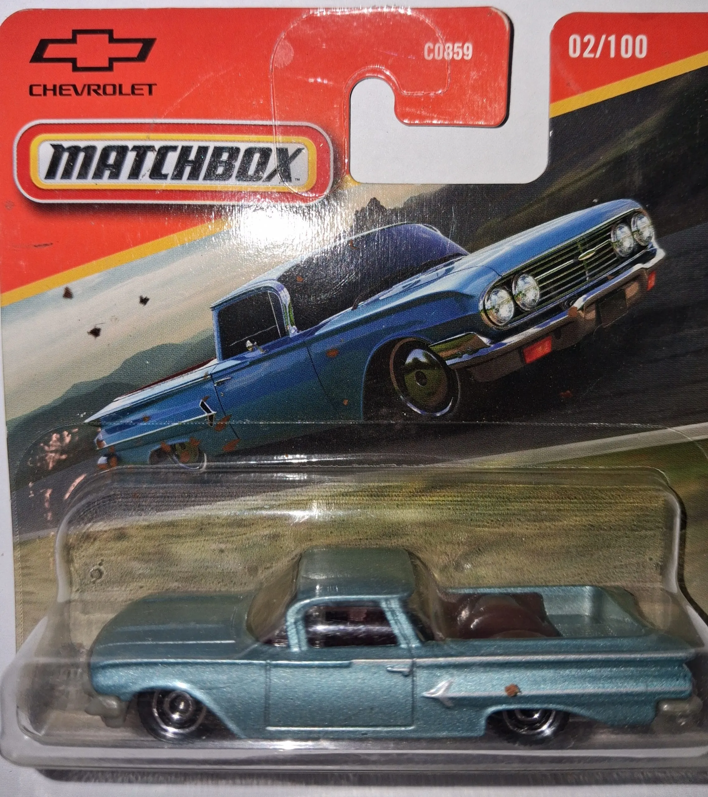 Matchbox 1960 Chevy El Camino — Light Blue (2025) 3 Matchbox Chevy El Camino