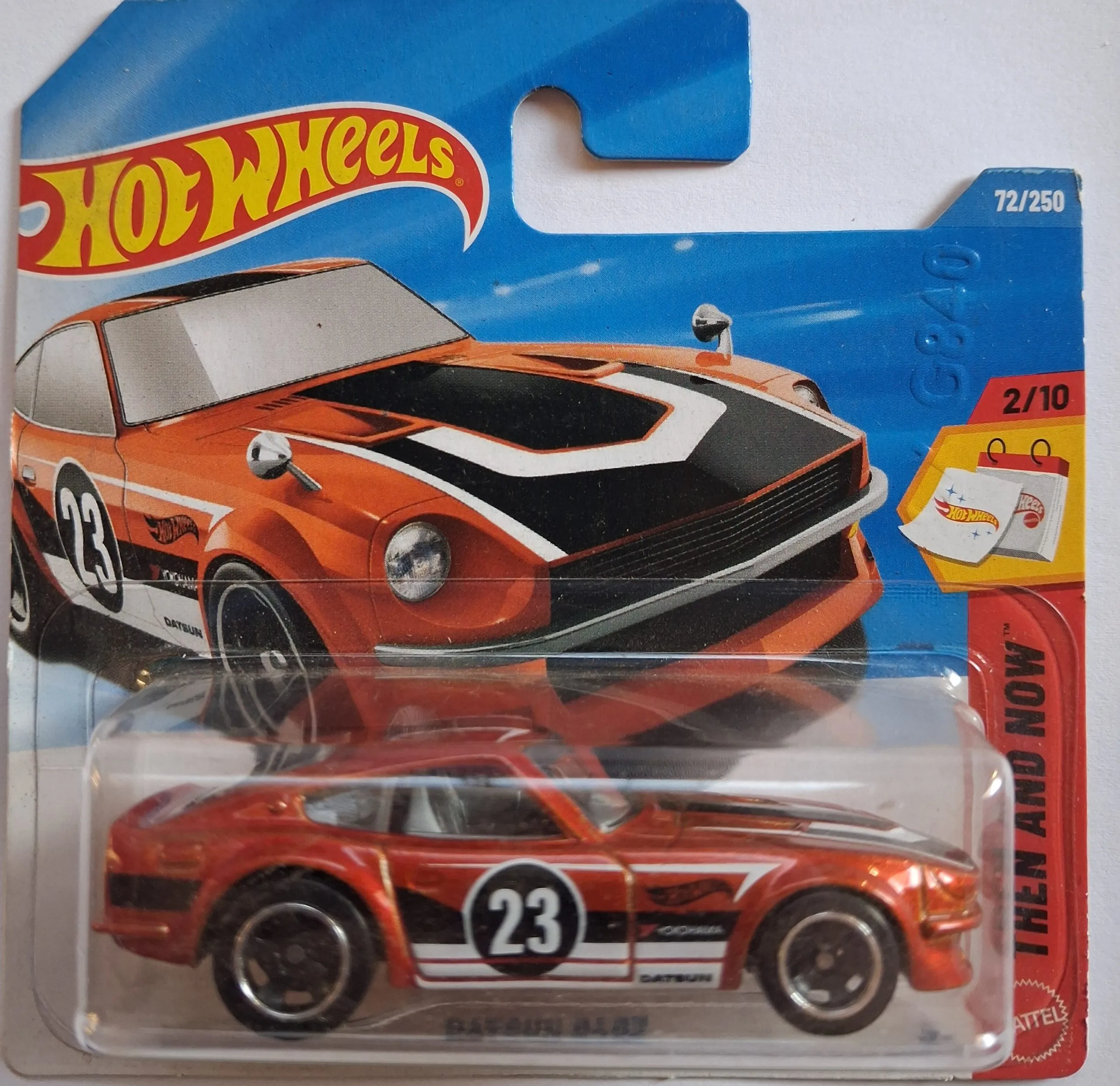 Hot Wheels Datsun 240Z — Dark Orange Metallic Then and Now 2 Hot Wheels Datsun 240Z