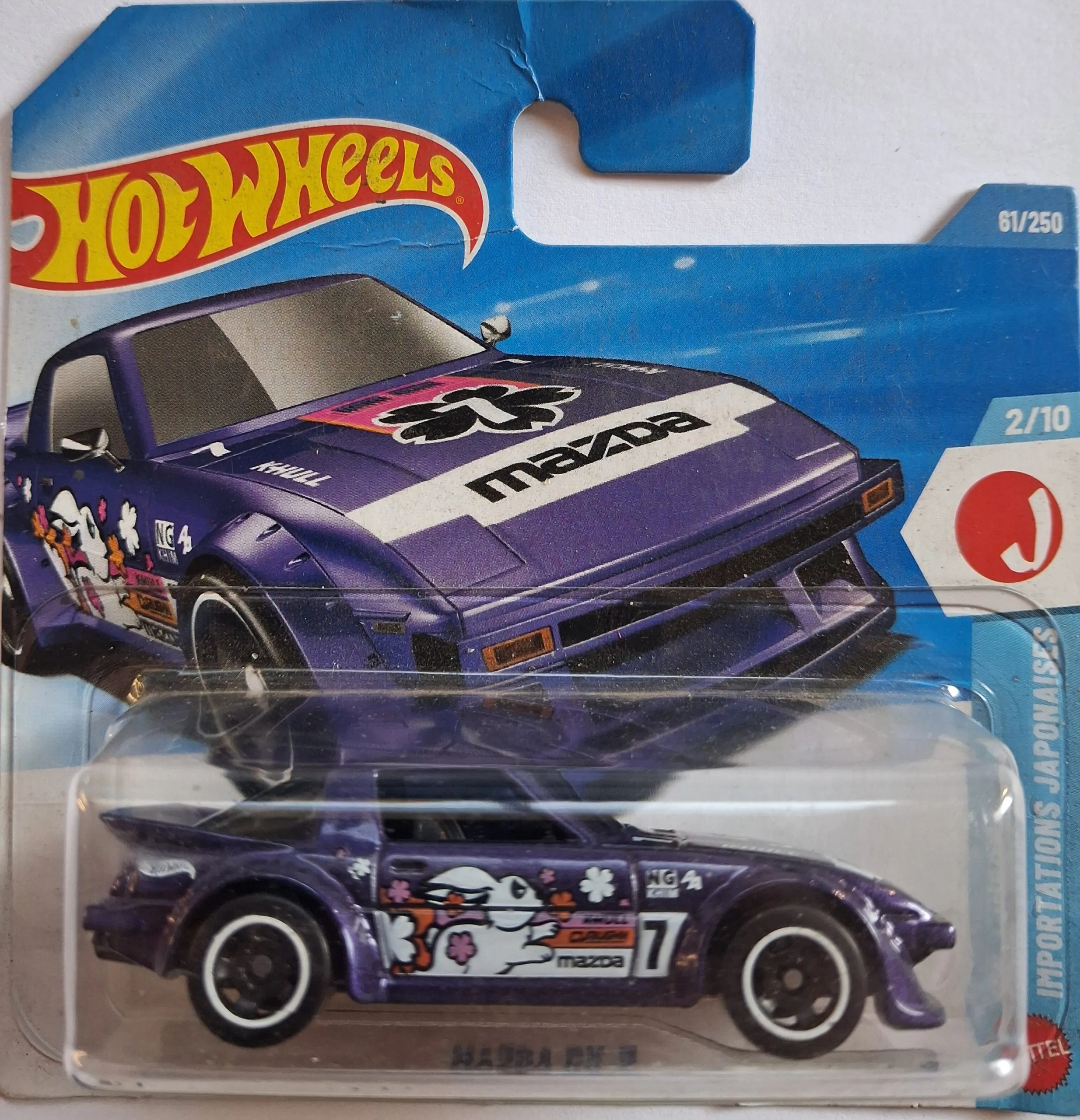 Hot Wheels Mazda RX-7 — Metalflake Purple HW J-Imports 2/10 3 Hot Wheels Mazda RX7