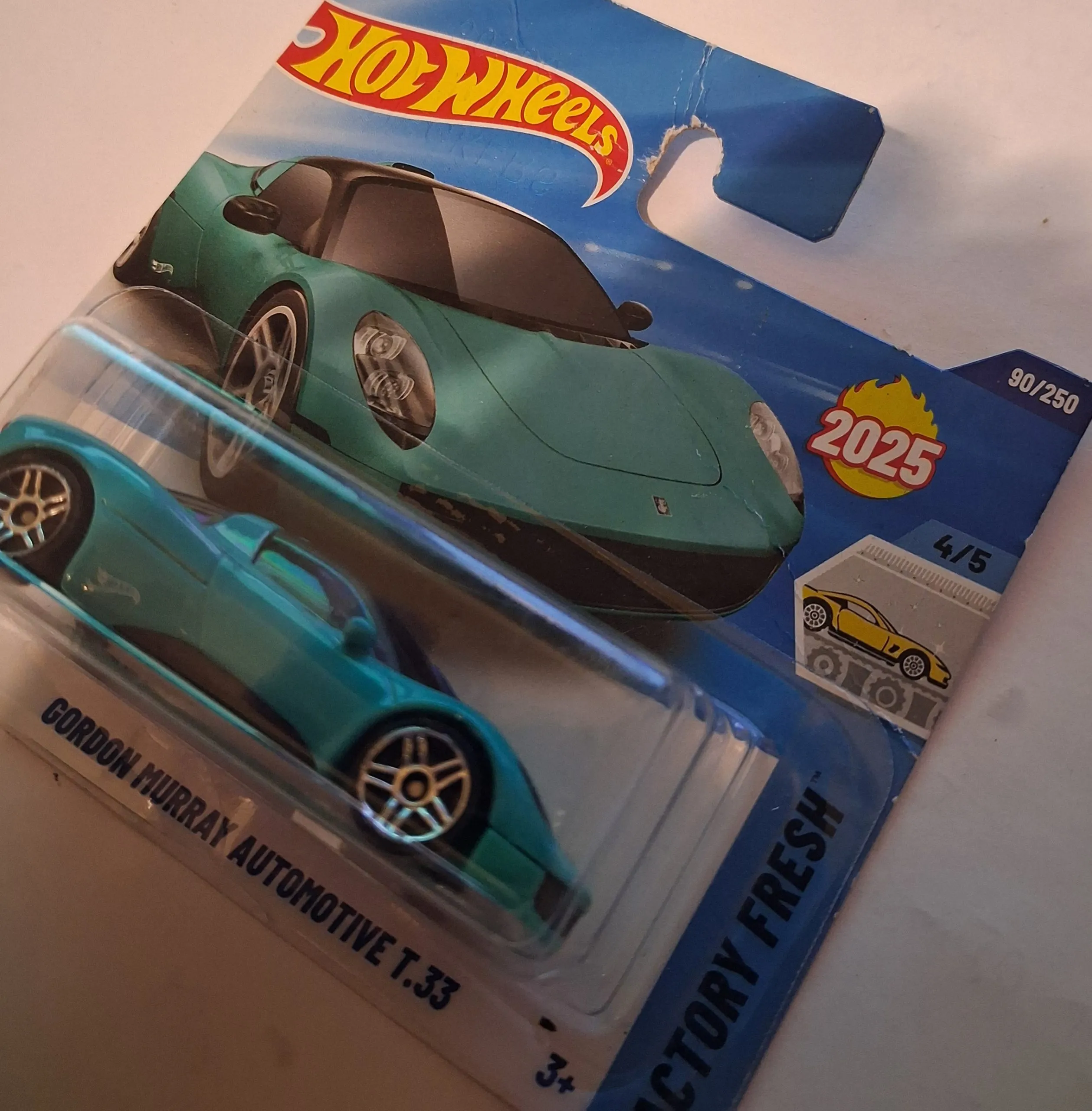 Hot Wheels Gordon Murray Automotive T.33 – Factory Fresh 4/5 | Teal 90/250 | 1:64 Die-Cast 3 Hot Wheels Gordon Murray Automotive T33