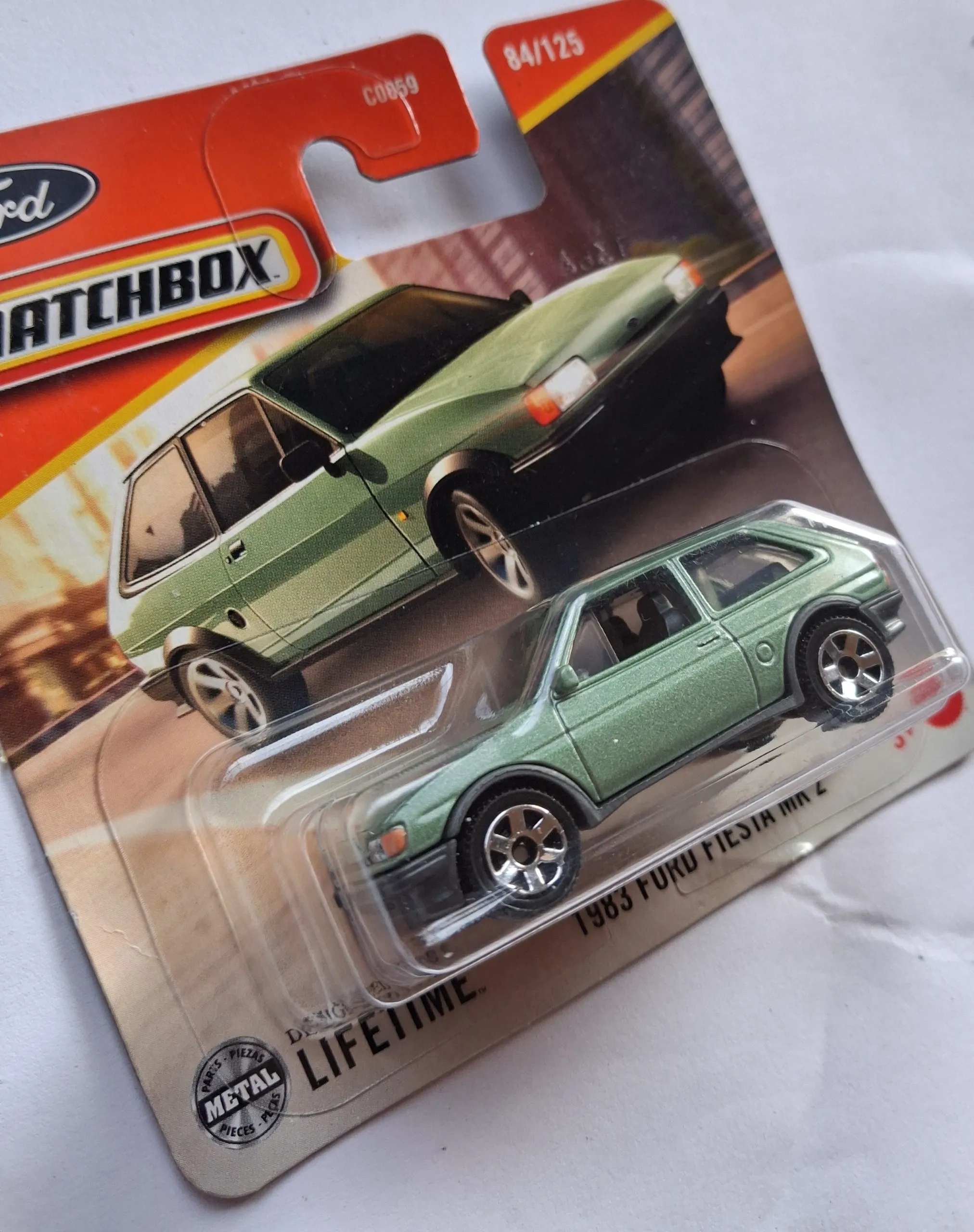 Matchbox 1983 Ford Fiesta Mk2 – Mainline Series 84/125 3 Matchbox Ford Fiesta Mk2