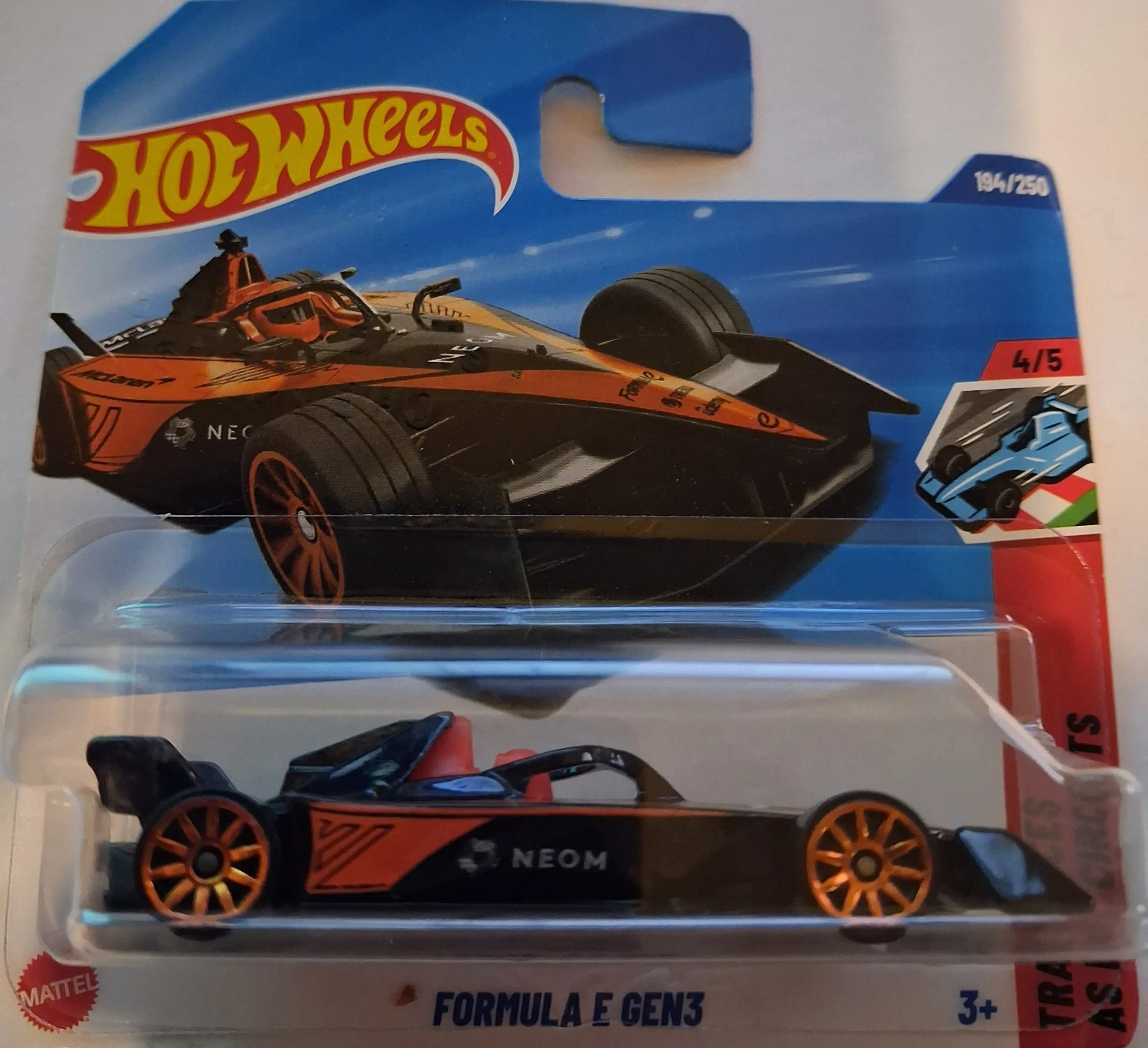 Hot Wheels Formula E Gen3 – Track Aces 194/250 1 175 Hot Wheels Formula E Gen3
