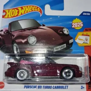 207 Hot Wheels Porsche 911 Turbo Cabriolet