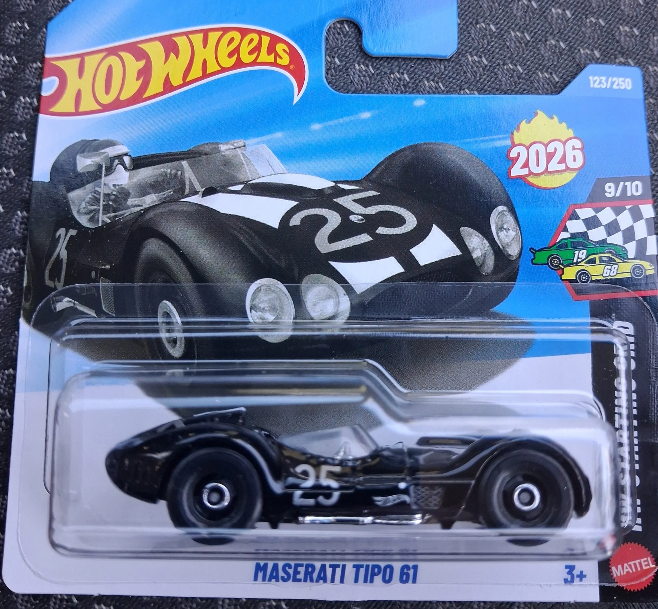 Hot Wheels 2026 Maserati Tipo 61 – HW Starting Grid 9/10 1 214 Hot Wheels Maserati Tipo 61