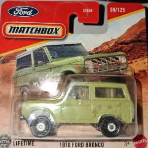 All Products 8 Matchbox 1970 Ford Bronco diecast model