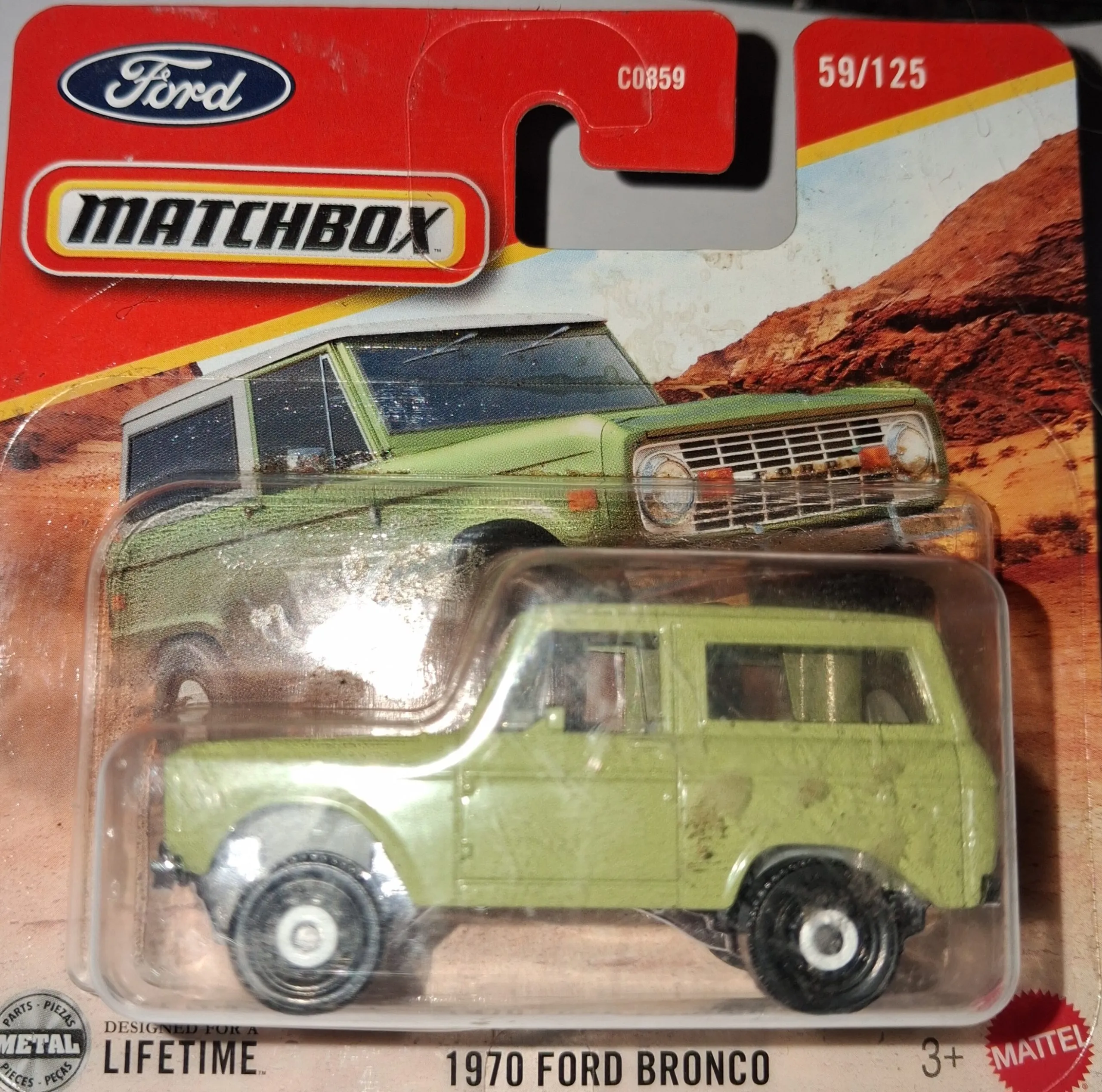 Matchbox 1970 Ford Bronco 1 Matchbox 1970 Ford Bronco diecast model