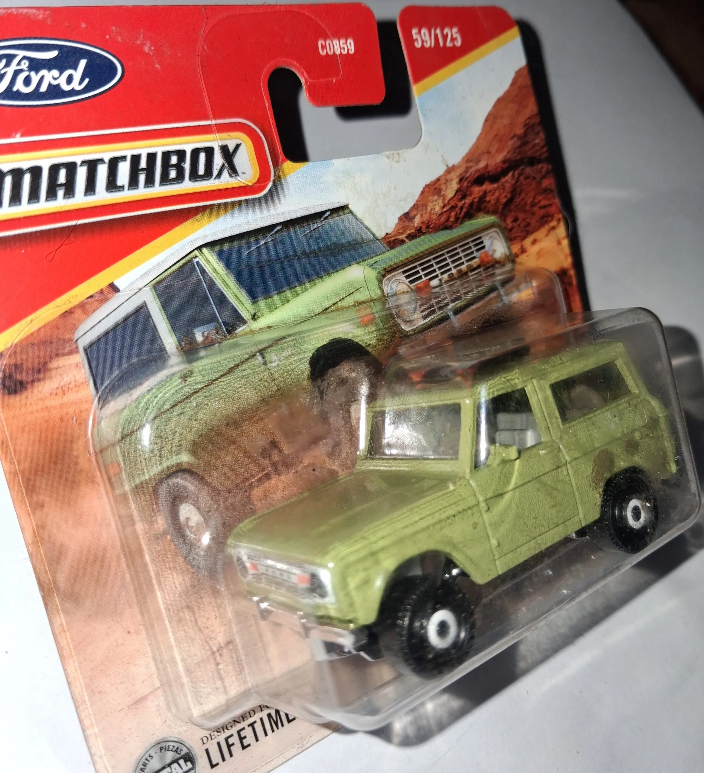 Matchbox 1970 Ford Bronco 2 Matchbox 1970 Ford Bronco diecast model