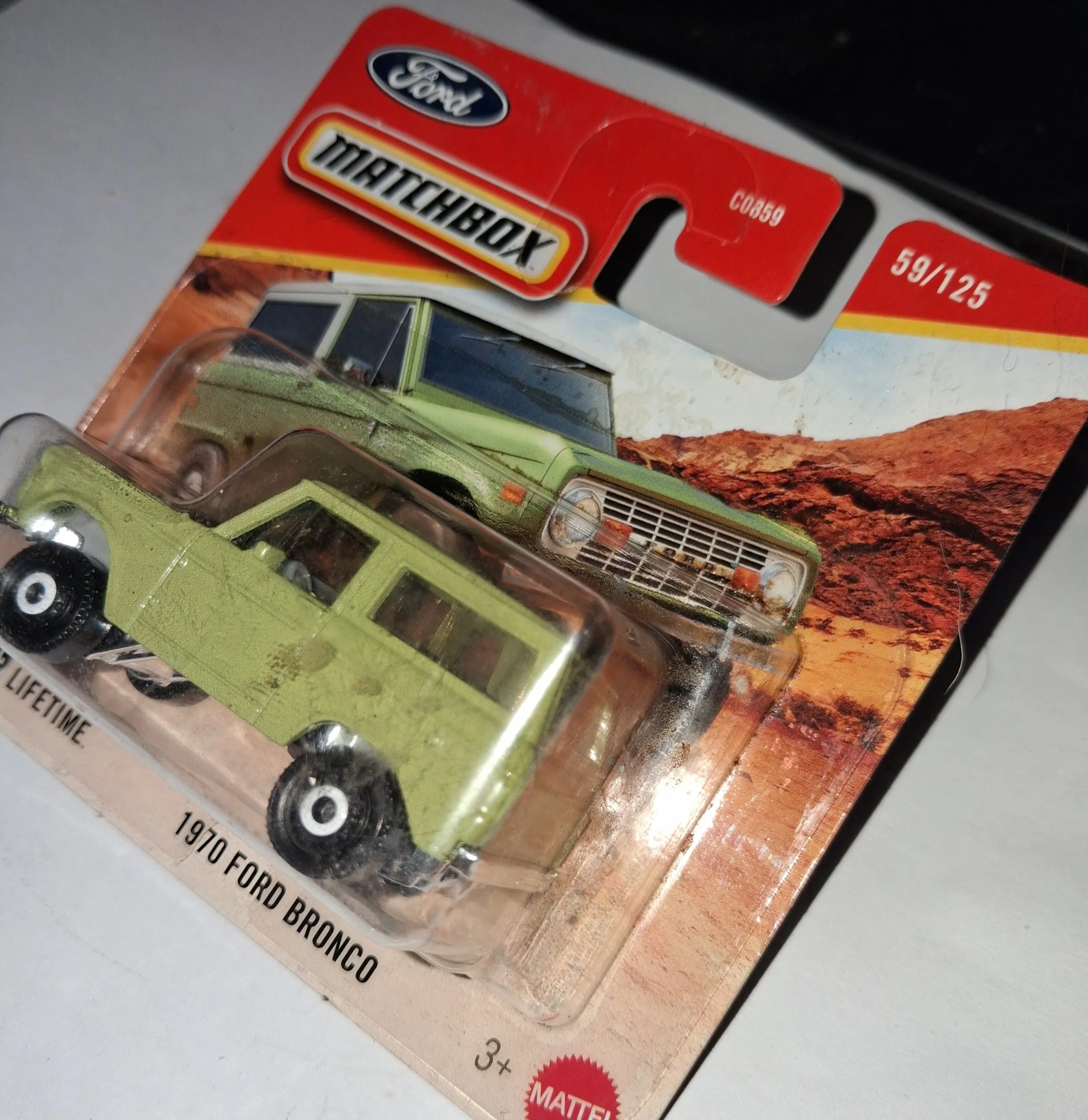 Matchbox 1970 Ford Bronco 3 Matchbox 1970 Ford Bronco diecast model