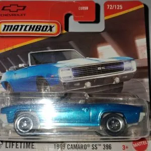 All Products 7 Matchbox 1969 Camaro Ss 396 diecast model