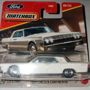 Matchbox 1964 Lincoln Continental White diecast model