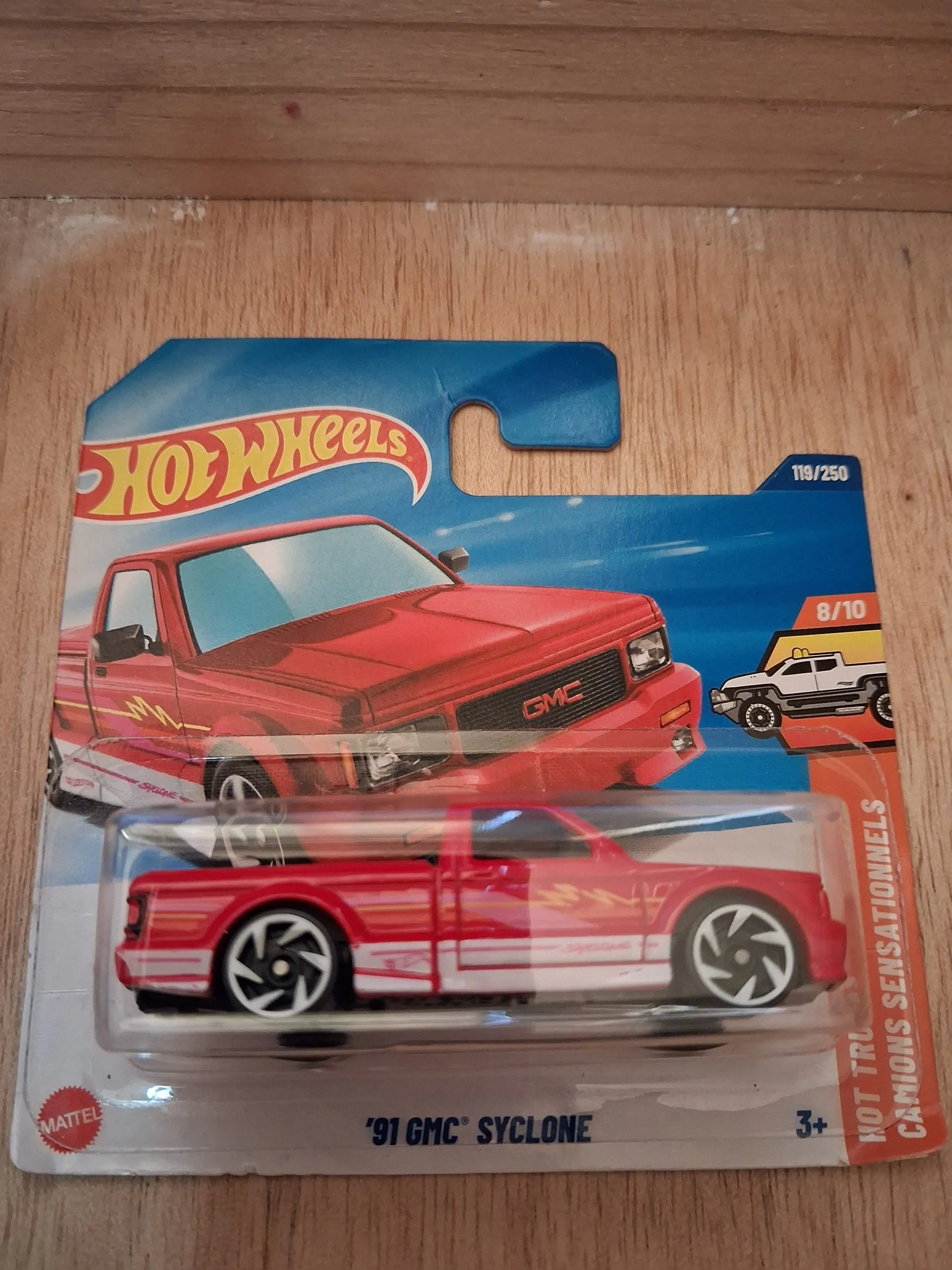 Hot Wheels '91 GMC Syclone 1 Hot Wheels 91 Gmc Syclone diecast model