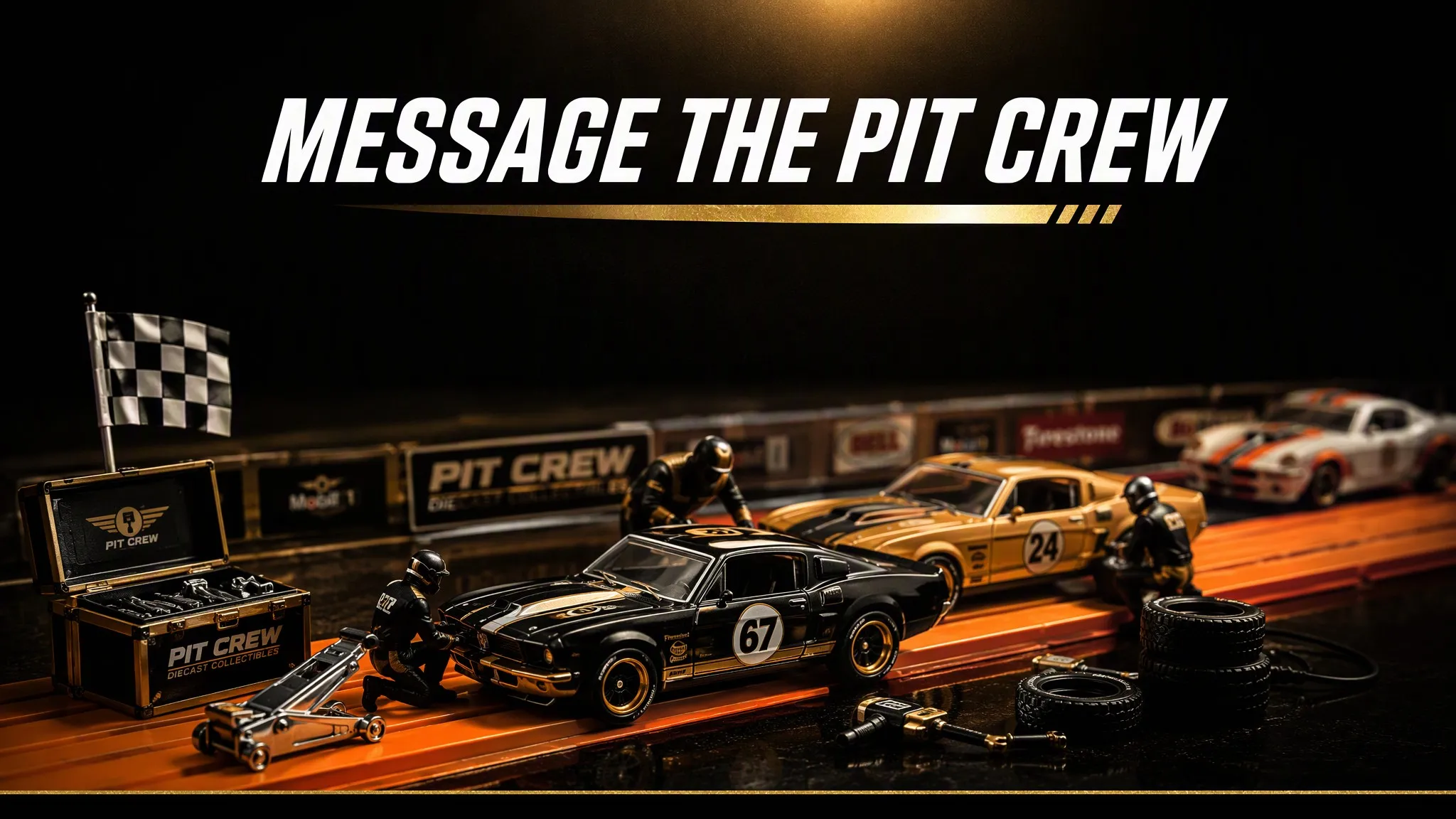 Message the Unnew pit crew – die cast toy car specialists in South Africa ready to help with Hot Wheels, Matchbox, Maisto and Bburago orders