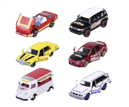 Majorette 60th Anniversary Edition Premium six-car assortment