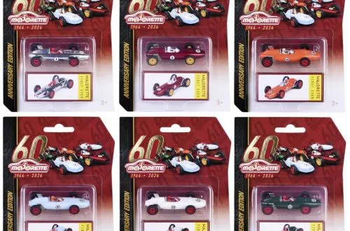 Majorette First Ever: The 1964 Replica That Started It All 4 Majorette First Ever 60th anniversary replica in six colour variants with retro collector boxes