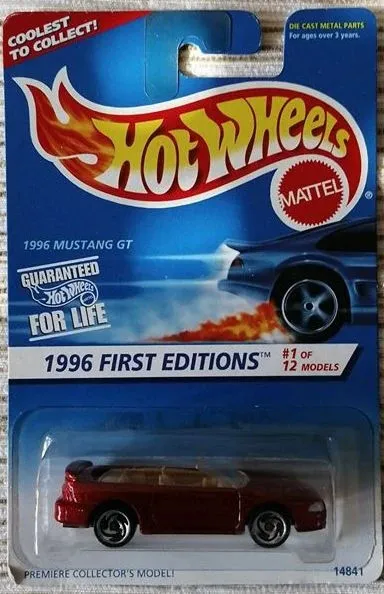 Hot Wheels First Editions / New Models 1996: Collector's Guide 1 Hot Wheels First Editions New Models — Hot Wheels First Editions / New Models 1996: Collector's Guide